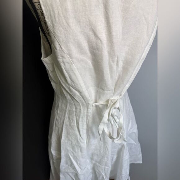 J.Crew Linen mini dress NWOT Size 10 - Picture 7 of 11